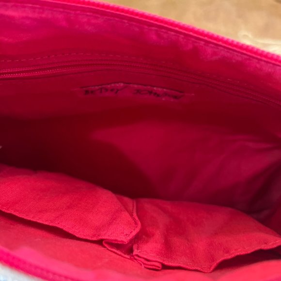 Betsey Johnson VINTAGE beaded clutch crossbody with chain - Pineapple & Deer - Picture 3 of 3